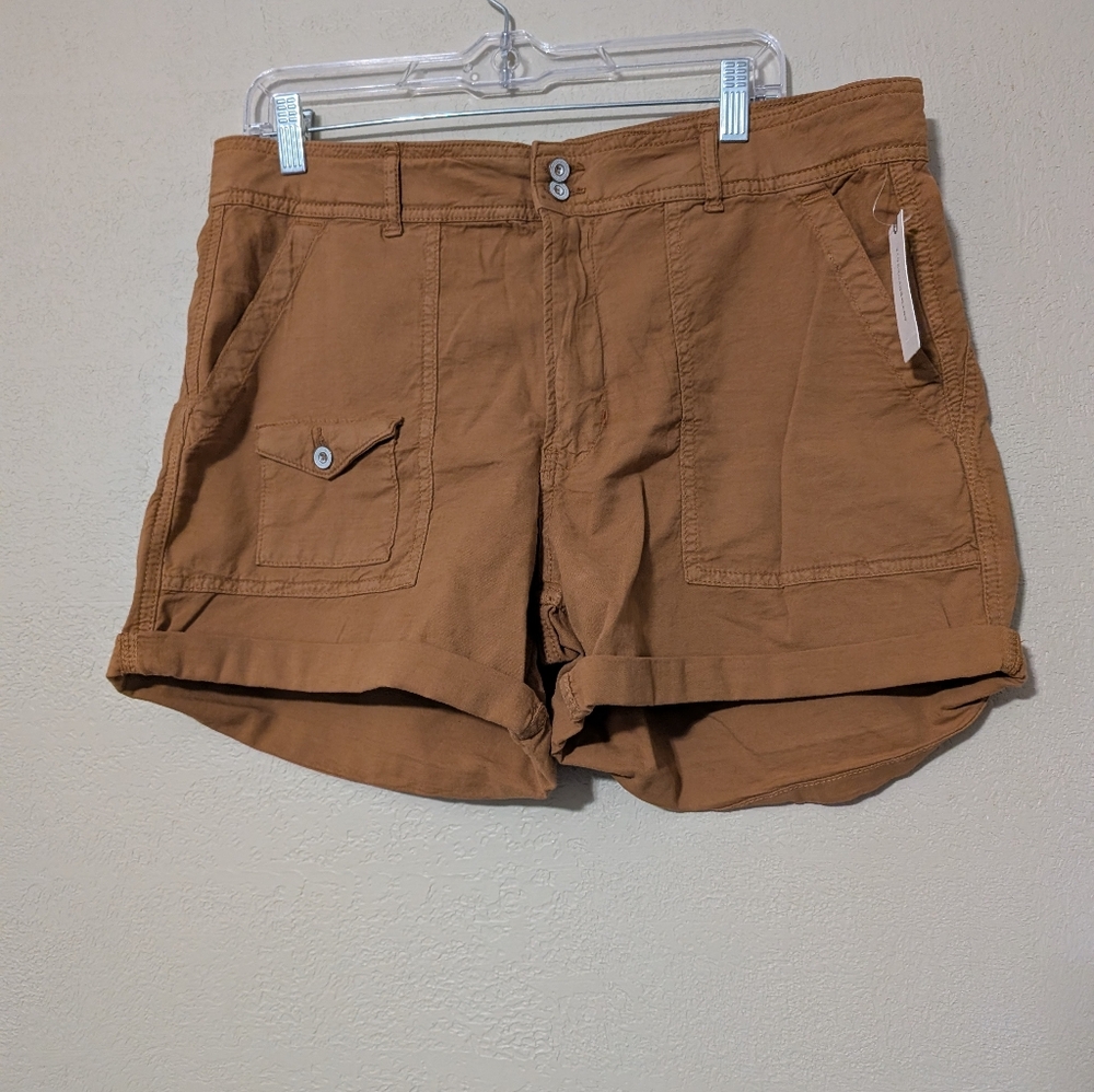 Anthropologie Tan Cargo Shorts for Women